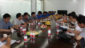 2011年7月15日，省市縣環(huán)保部門蒞臨我公司視察工作
